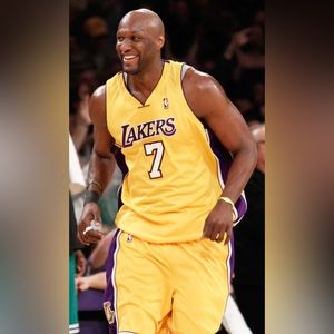 NBA Vintage Odom Lakers Mitchell & Ness 2001/02 Swingman Jersey XXXL 52